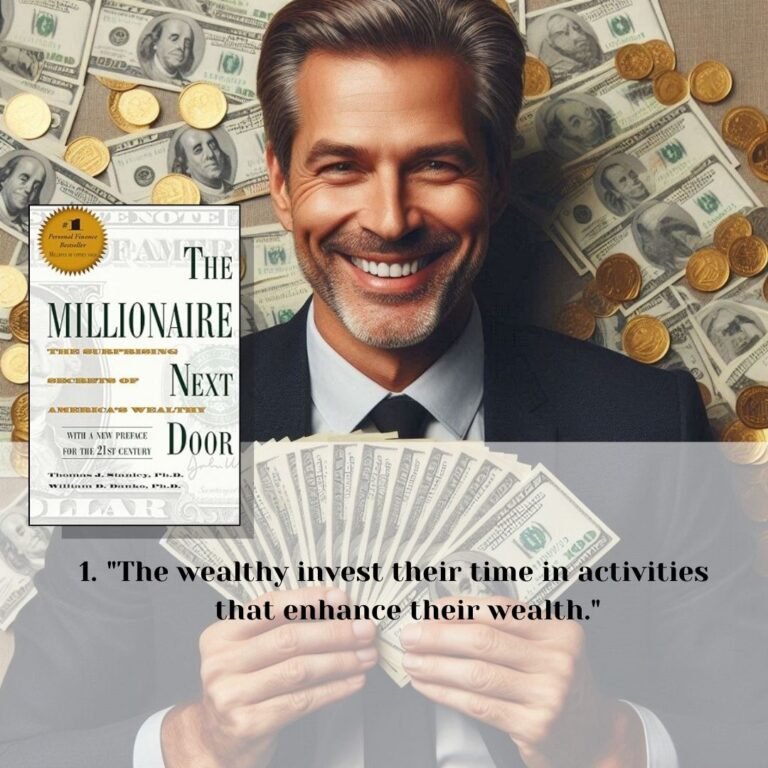 The Millionaire Next Door by Thomas J. Stanley and William D. Danko