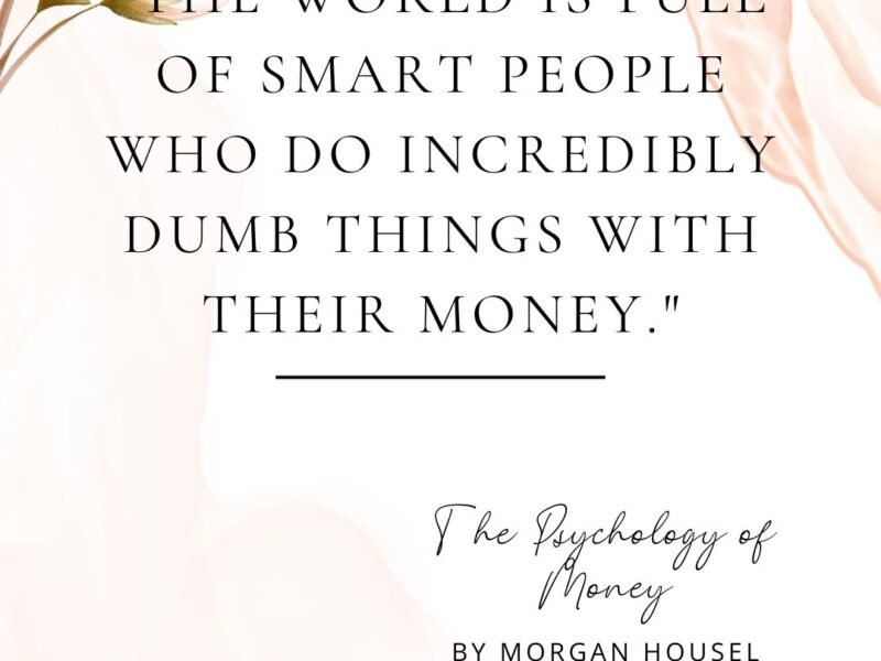 the psychology of money, saving money quotes