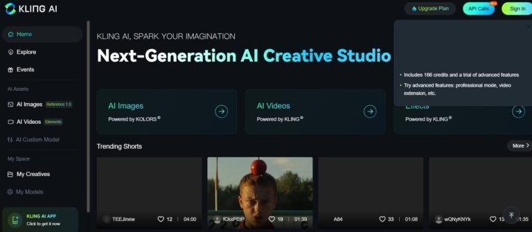 Kling ai, free ai video generator, video content marketing