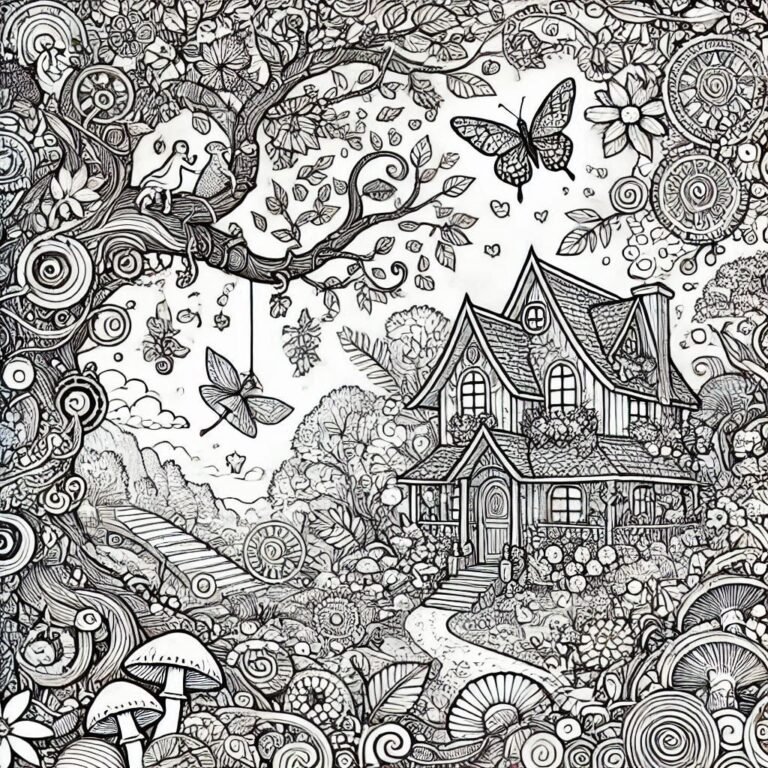 The Secret Garden Coloring Book