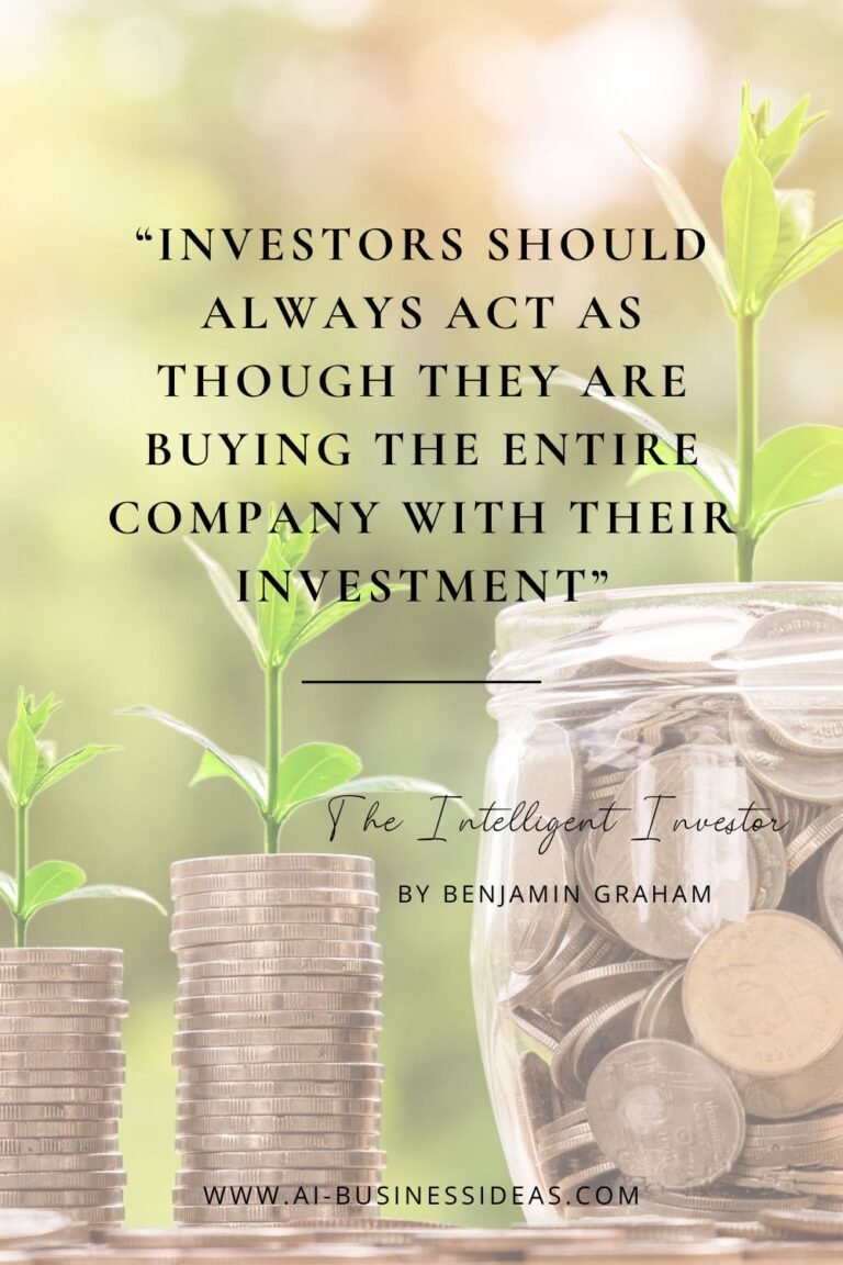 the intelligent investor quotes