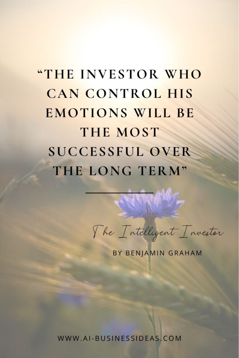 the intelligent investor quotes