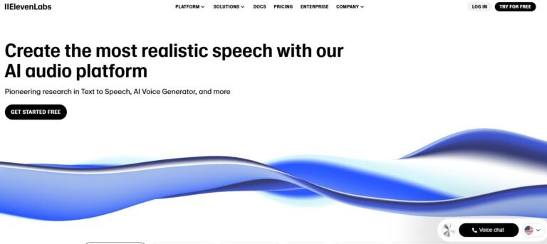 eleven labs ai audio platform