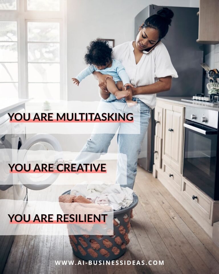 Busy moms starting online business