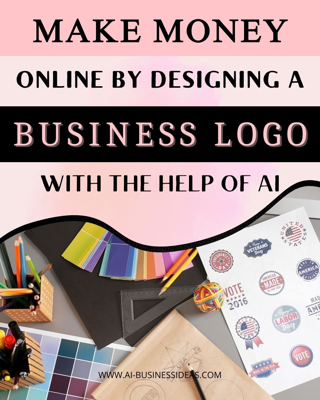 make money online by designing a business logo with looka