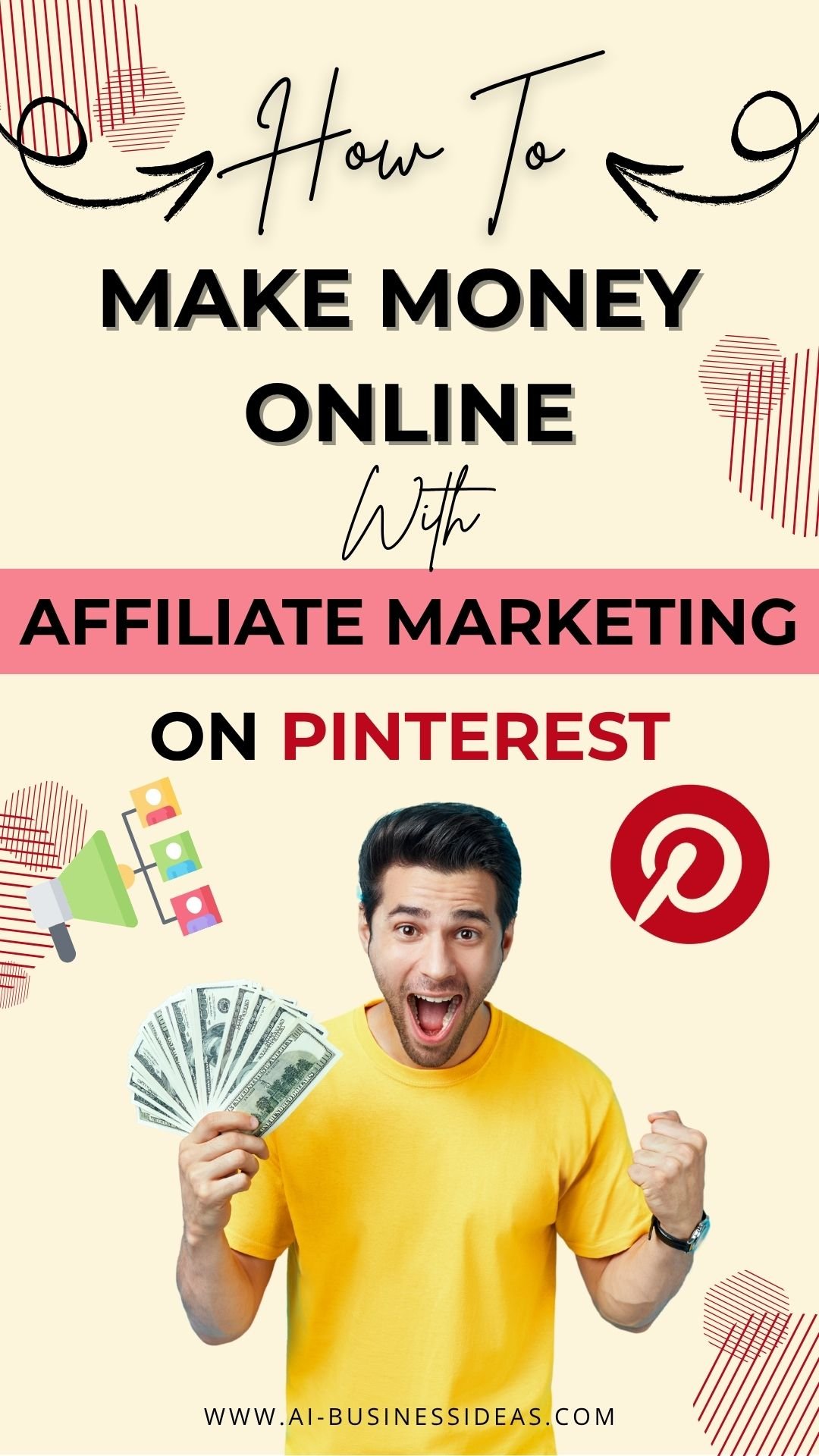 How To MAKE MONEY ONLINE with affiliate marketing on pinterest