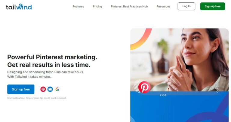 Tailwind app for Pinterest Marketing