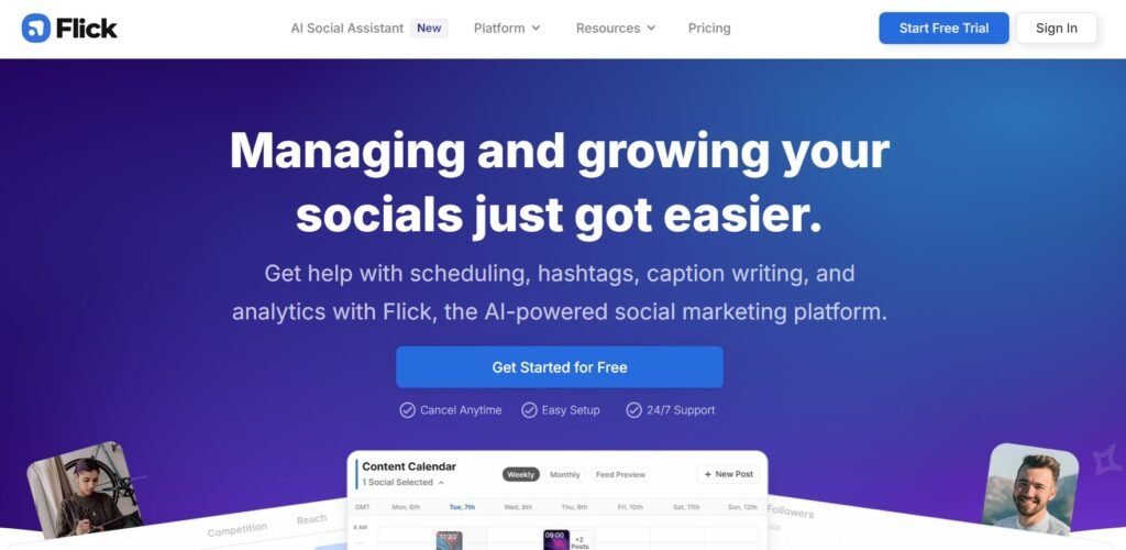 flick can analyze your hashtags
